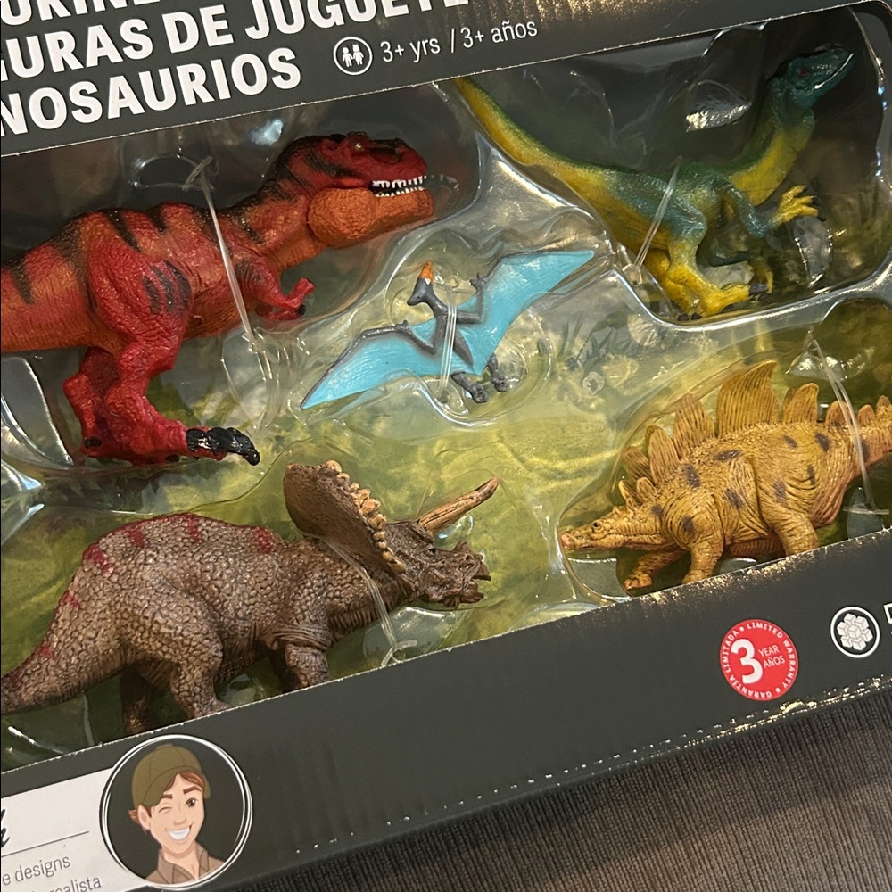 DINOSAUR Figures Playset - 5 pieces NEW - Picture 2 of 8